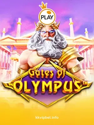 Imagem do jogo Gates of Olympus em kkvip